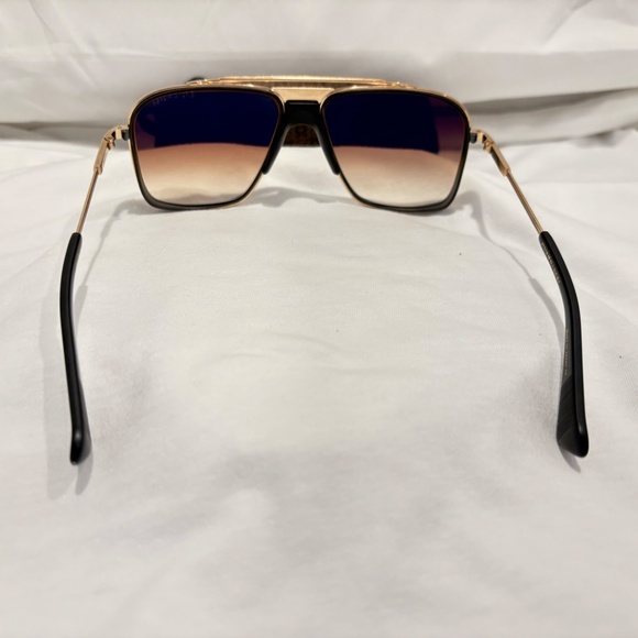 NEW! DITA INITIATOR DTS116-58-02-GLD-BLK; GOLD AND BLACK FRAME W/ BROWN GRADIENT - Picture 6 of 7